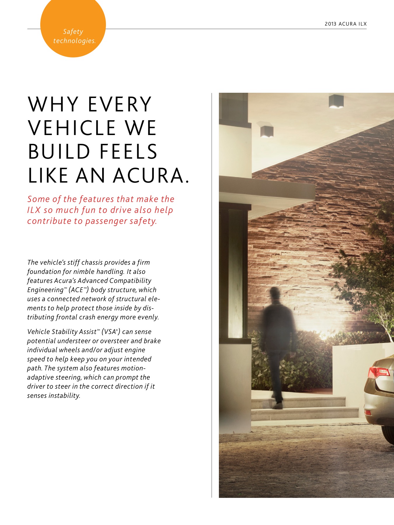 2013 Acura ILX Brochure Page 14
